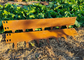 Paesaggio a 3,9 pollici del metallo di Rusty Weathering Steel Landscape Edging Corten